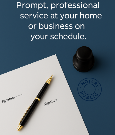 Mobile Notary Public in Brownsville TX